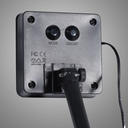JUST LIGHT. 19971-18 - RGB-LED solcellsdriven remsa TEANIA LED/3,7 V 5 m 1200 mAh IP44 svart