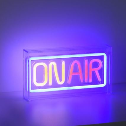 JUST LIGHT. 85013-70 - LED Neon bord dekoration NEON LED/4W/5V On Air