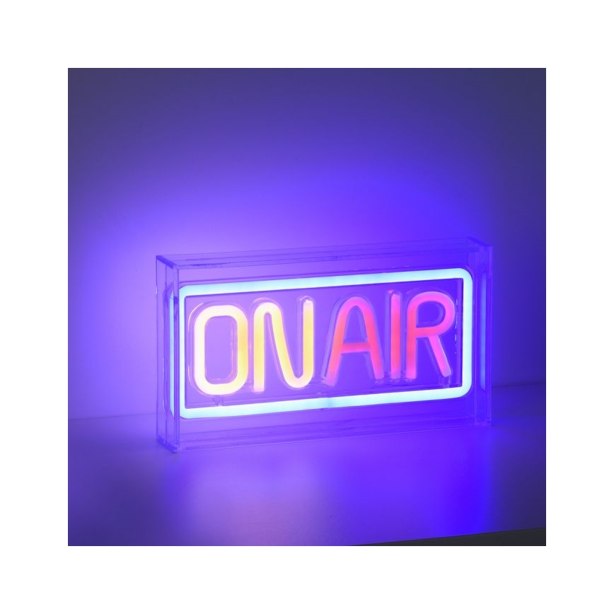 JUST LIGHT. 85013-70 - LED Neon bord dekoration NEON LED/4W/5V On Air