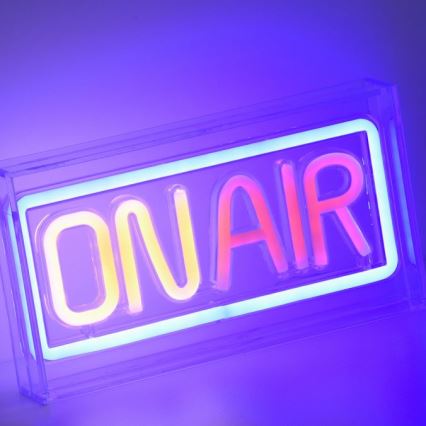 JUST LIGHT. 85013-70 - LED Neon bord dekoration NEON LED/4W/5V On Air