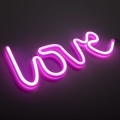 JUST LIGHT. 85021-87 - LED Neon väggdekoration NEON LED/6,5W/5V Love