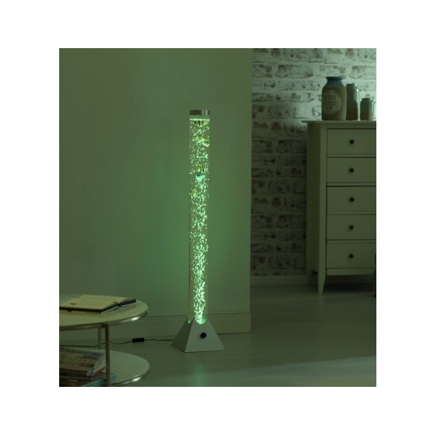 JUST LIGHT. 85106-55 - LED RGB Dekorativ golvlampa AVA 12xLED/0,06W/230V