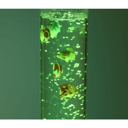 JUST LIGHT. 85106-55 - LED RGB Dekorativ golvlampa AVA 12xLED/0,06W/230V