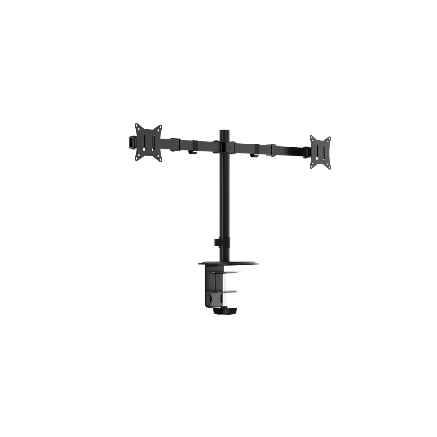 Justerbar bildskärmshållare LEVANO svart