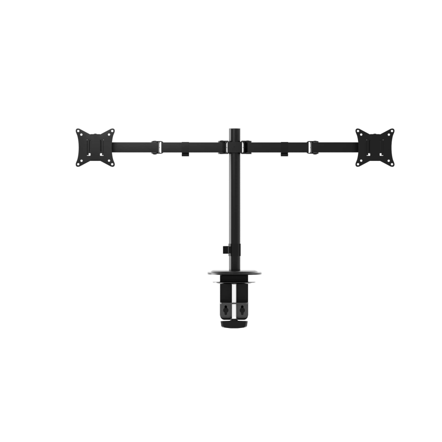 Justerbar bildskärmshållare LEVANO svart