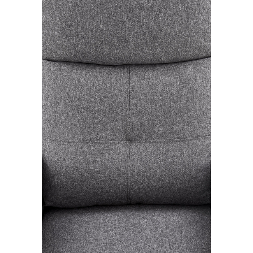 Justerbar fåtölj FELIPE grå