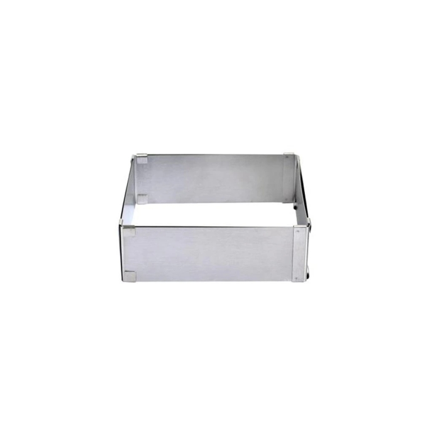 Justerbar tårtform TORO 16-28 cm i rostfritt stål