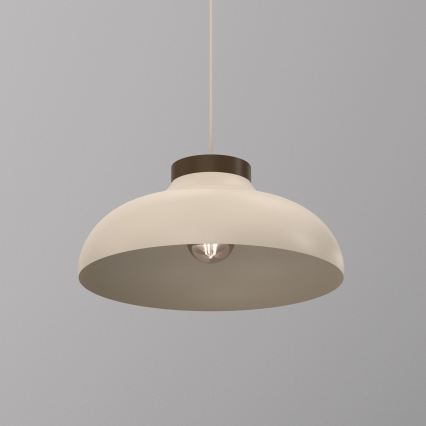 Kabelpendel BASCA 1xE27/15W/230V beige/brun