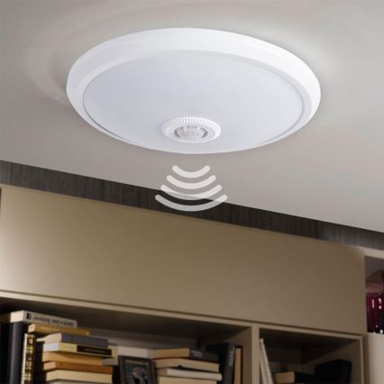 LED taklampa med sensor LED/14W/230V 4000K