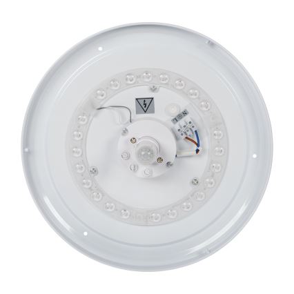 LED-taklampa med rörelsesensor och skymningssensor FOGLER LED/17W/230V Ø 33 cm