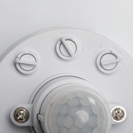 LED-taklampa med rörelse- och skymningssensor FOGLER LED/24W/230V diam. 38 cm