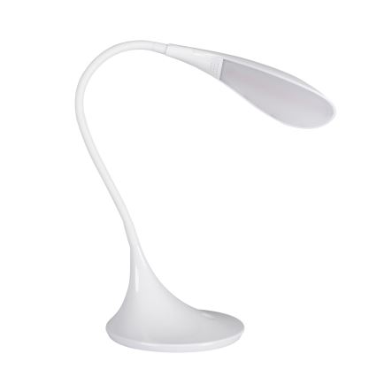 LED Dimbara flexibla skrivbordslampa FRANCO LED/6,8W/230V vit