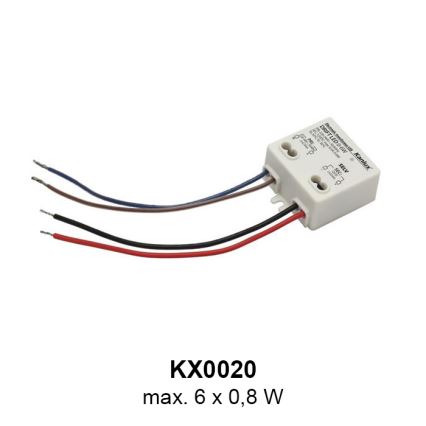 Kanlux 23100 - LED Nattlampa SOLA 1xLED/0,8W/12V