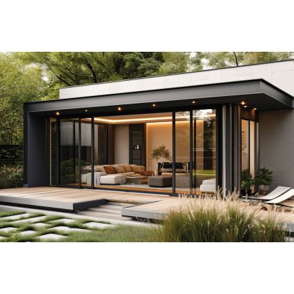 LED infälld lampa för utomhusbruk IMBER LED/1W/12V 3000K diameter 3 cm 40 lm IP65 vit