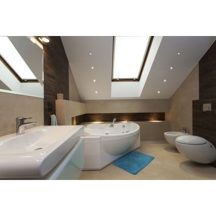 LED infälld lampa för utomhusbruk IMBER LED/1W/12V 3000K diameter 3 cm 40 lm IP65 vit