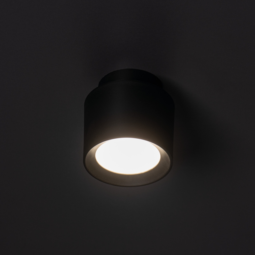 LED-spotlampa SONOR LED/6W/230V 3000/4000/5700K + LED/1,5W 2200K Ø 9 cm svart