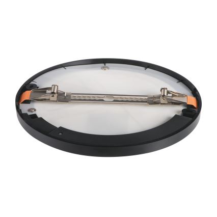 LED Tak- och infälld belysning med rörelsesensor 2-i-1 ERGA LED/17W/230V 3000/4000/6500K svart