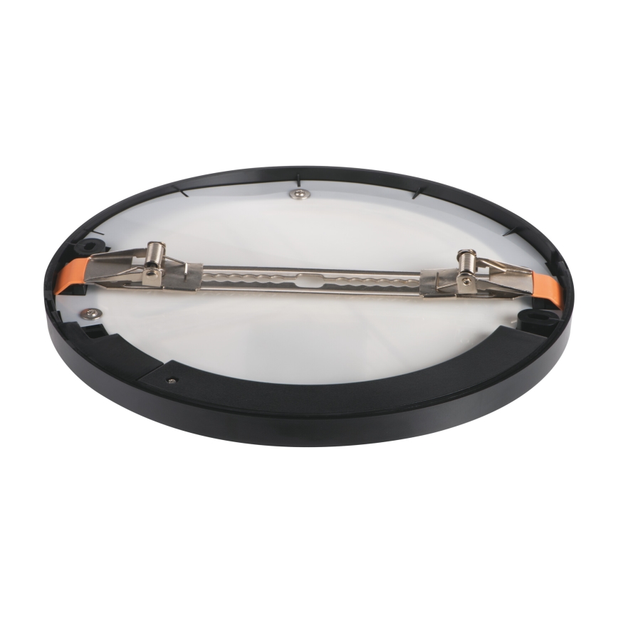 LED Tak- och infälld belysning med rörelsesensor 2-i-1 ERGA LED/17W/230V 3000/4000/6500K svart