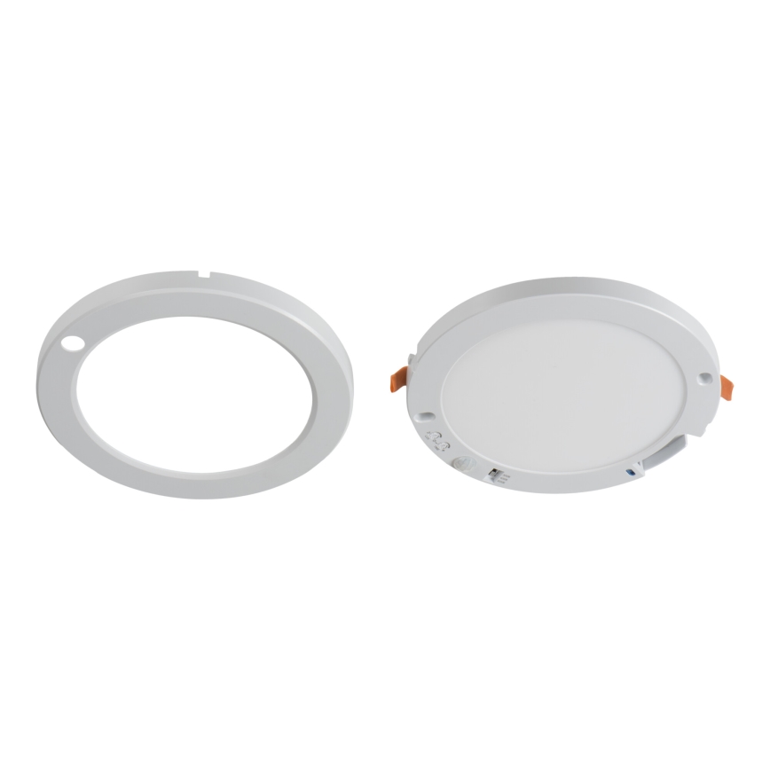 LED Tak- och infälld belysning med rörelsesensor 2-i-1 ERGA LED/17W/230V 3000/4000/6500K vit