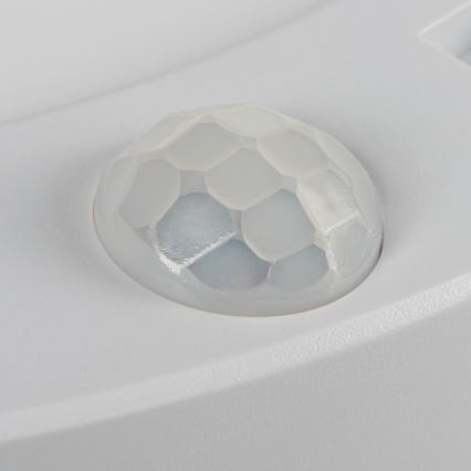 LED Tak- och infälld belysning med rörelsesensor 2-i-1 ERGA LED/17W/230V 3000/4000/6500K vit