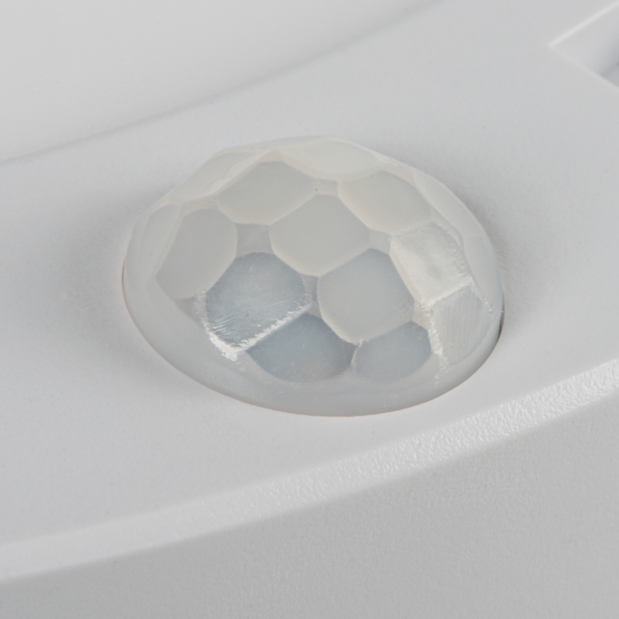 LED Tak- och infälld belysning med rörelsesensor 2-i-1 ERGA LED/17W/230V 3000/4000/6500K vit