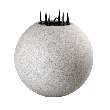 Utomhuslampa STONO 1x E27, 15 W, 230 V, Ø 20 cm, IP65