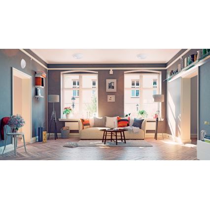 Takbelysning PLAFMIN 1xE27/40W/230V