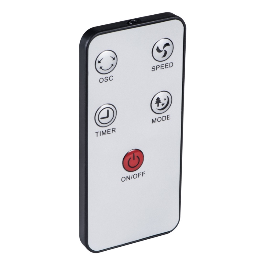 Golvfläkt VENICO 40W/230V svart + Fjärrstyrd