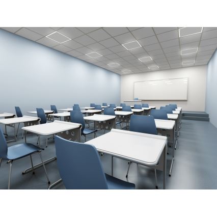 LED infälld ram AVAR LED/32W/230V 4000K UGR19 59,5x59,5 cm