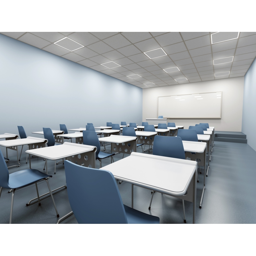 LED infälld ram AVAR LED/32W/230V 4000K UGR19 59,5x59,5 cm