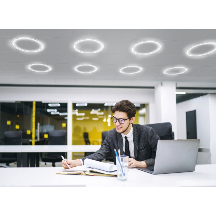 LED infälld ram AVAR LED/40W/230V 4000K Ø 59 cm