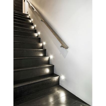 LED-trapparmatur med sensor LED/0,8W/12V 3000K