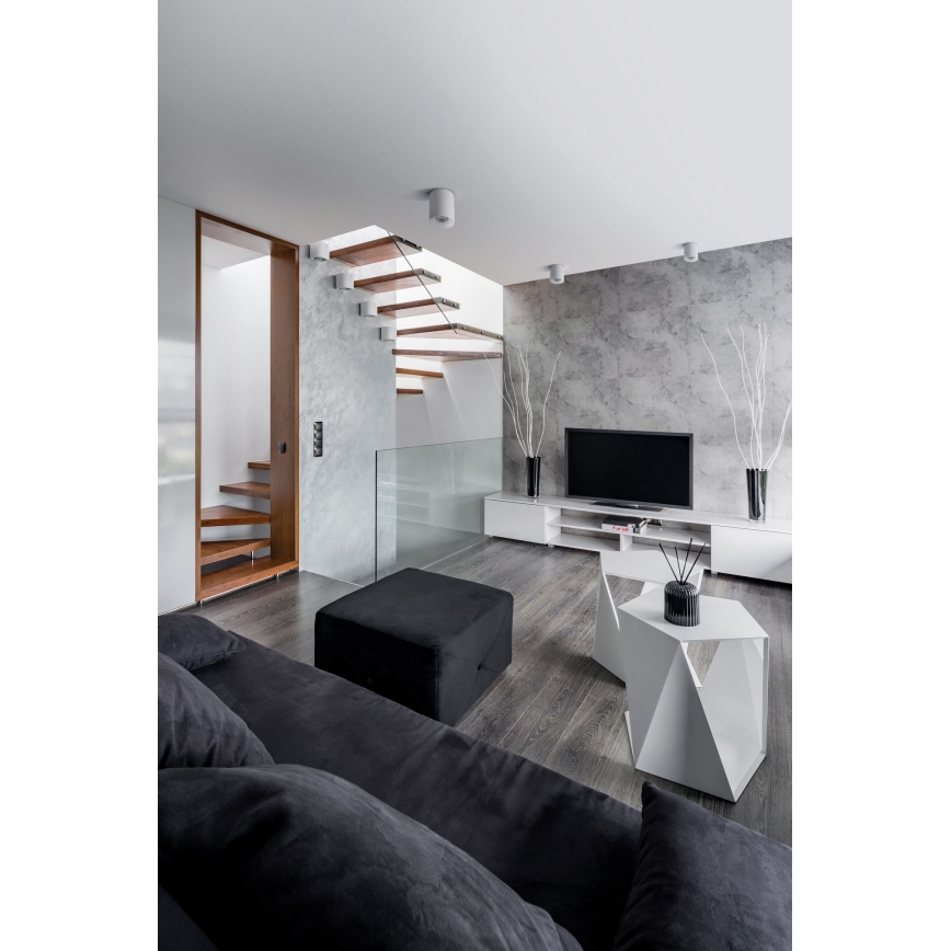 Takbelysning RITI 1xGU10/25W/230V vit