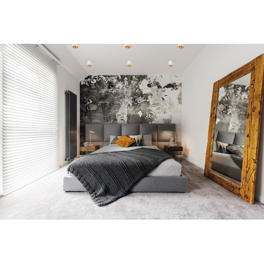 Spotlight RITI 1xGU10/10W/230V vit/guld