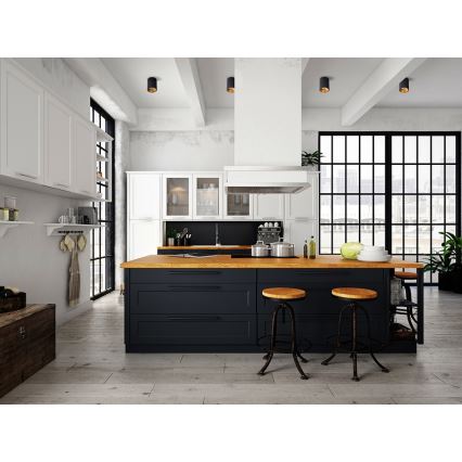 Spotlight RITI 1xGU10/10W/230V svart/guld