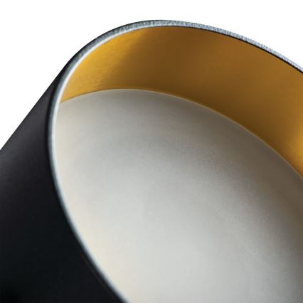 Infälld spotlight GOVIK GU10/10W svart/guld