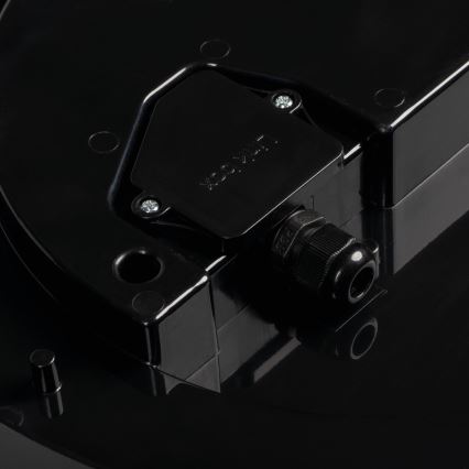 LED taklampa för utomhusbruk TURA LED/24W/230V 4000K IP65 svart