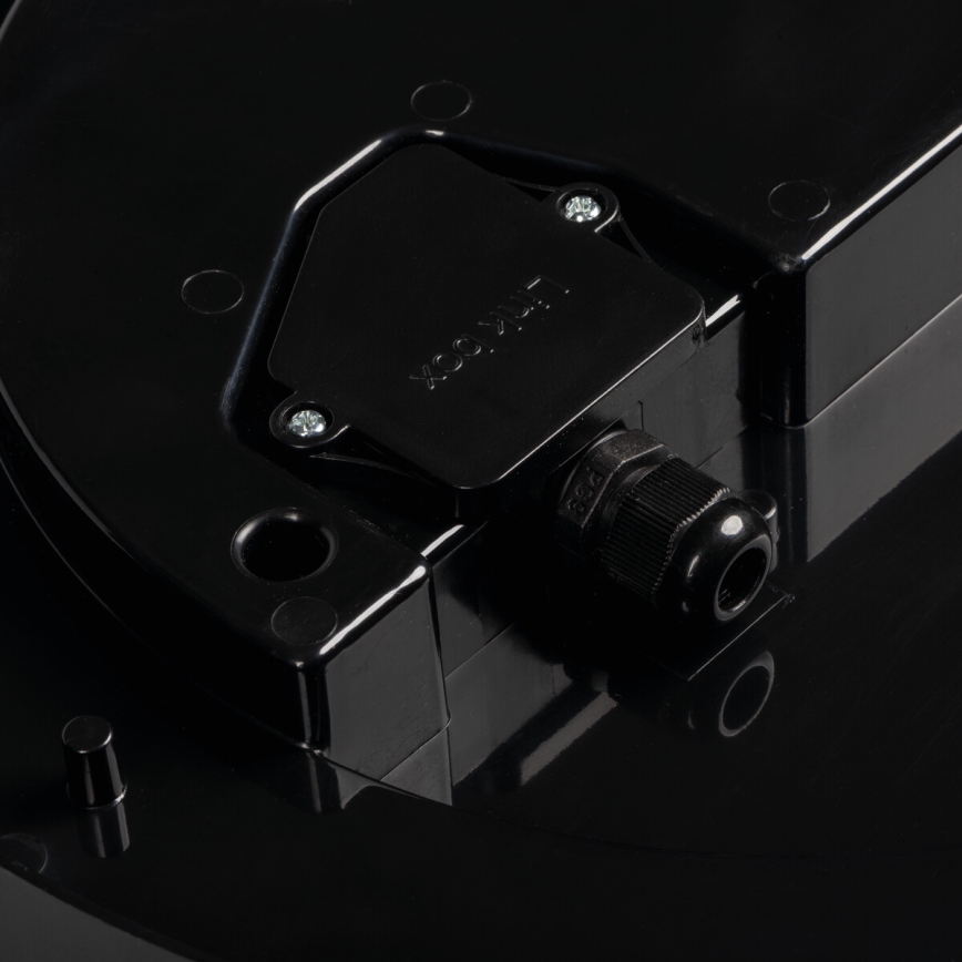 LED taklampa för utomhusbruk TURA LED/24W/230V 4000K IP65 svart