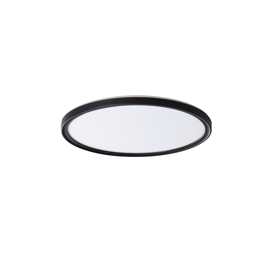 LED taklampa för badrum AZPO LED/11,8W/230V diameter 22,5 cm IP54 svart