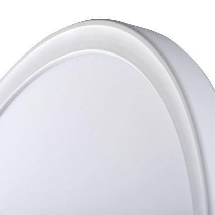LED taklampa AZPO LED/18,5W/230V 3000/4000/6000K Ø 29 cm IP54 vit