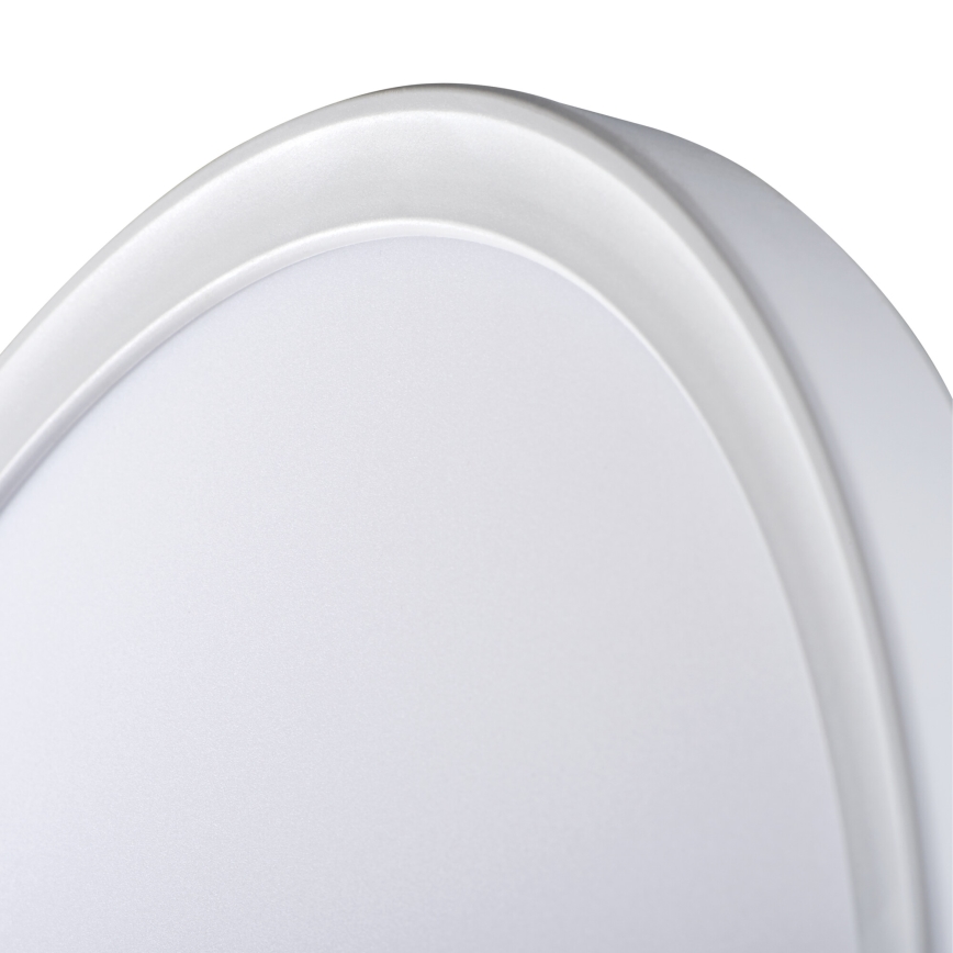 LED taklampa AZPO LED/18,5W/230V 3000/4000/6000K Ø 29 cm IP54 vit