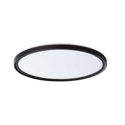 LED taklampa AZPO LED/18,5W/230V 3000/4000/6000K Ø 29 cm IP54 svart