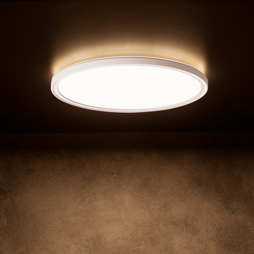 LED takarmatur AZPO LED/22W/230V 3000/4000/6000K Ø 42 cm IP54 vit