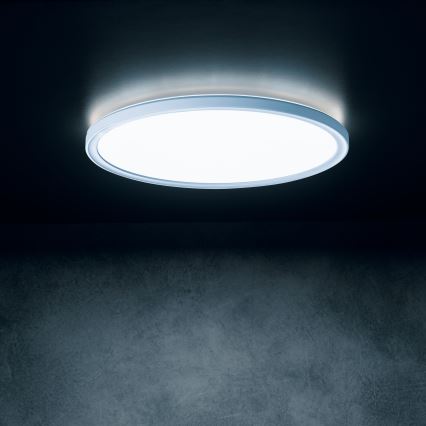 LED takarmatur AZPO LED/22W/230V 3000/4000/6000K Ø 42 cm IP54 vit
