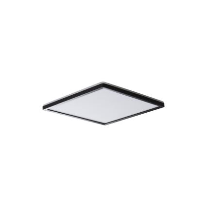 LED takarmatur AZPO LED/12,3W/230V 3000/4000/6000K 22,5x22,5 cm IP54 svart