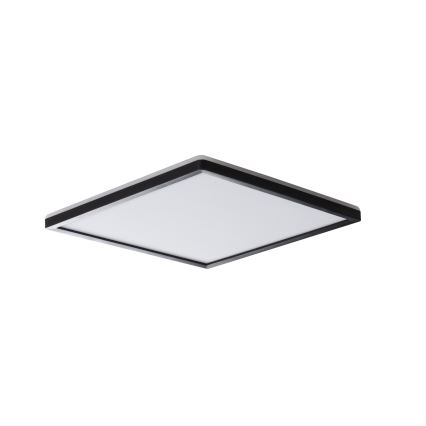 LED takarmatur AZPO LED/17,5W/230V 3000/4000/6000K 30x30 cm IP54 svart