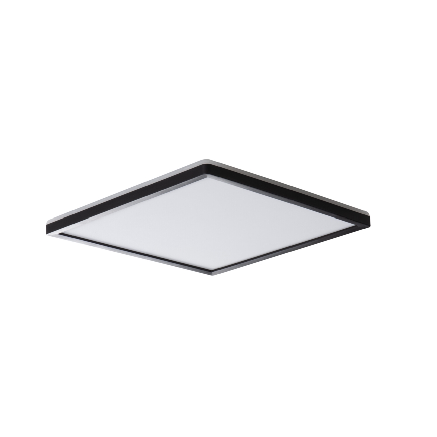 LED takarmatur AZPO LED/17,5W/230V 3000/4000/6000K 30x30 cm IP54 svart