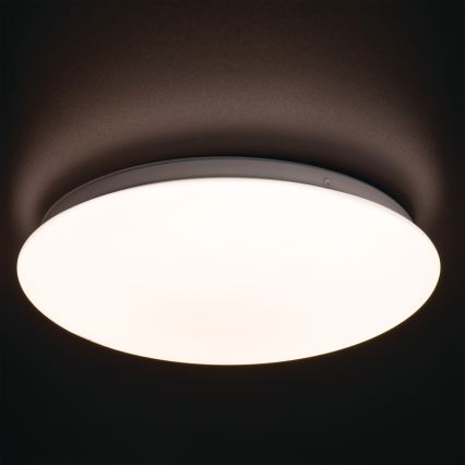 LED-taklampa för badrum med rörelse- och skymningssensor CORSO LED/18W/230V 3000/4000/6500K pr. 33 cm IP44