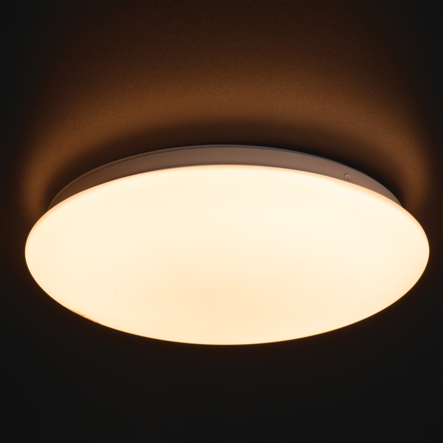 LED-taklampa för badrum med rörelse- och skymningssensor CORSO LED/18W/230V 3000/4000/6500K pr. 33 cm IP44