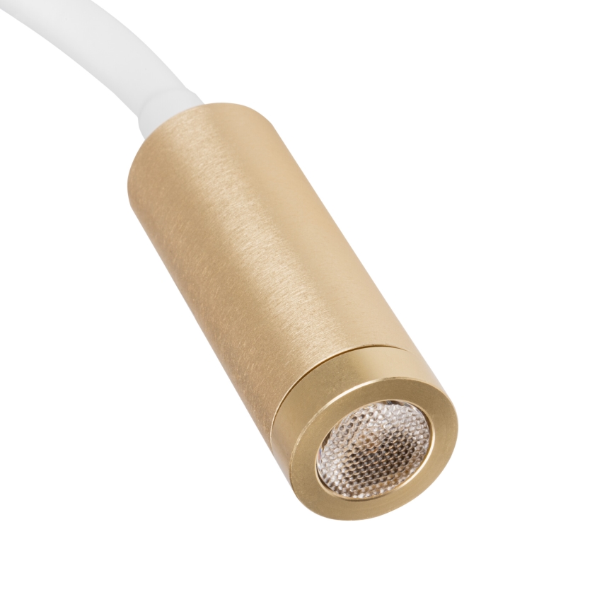 Flexibel LED-lampa TONIL LED/3,3W/230V vit/guld